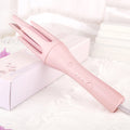 Automatic Hair Curler, One Touch Fast Heating Curling Iron with Adjustable Temperature, Portable Travel Hair Styling Tool, Gift