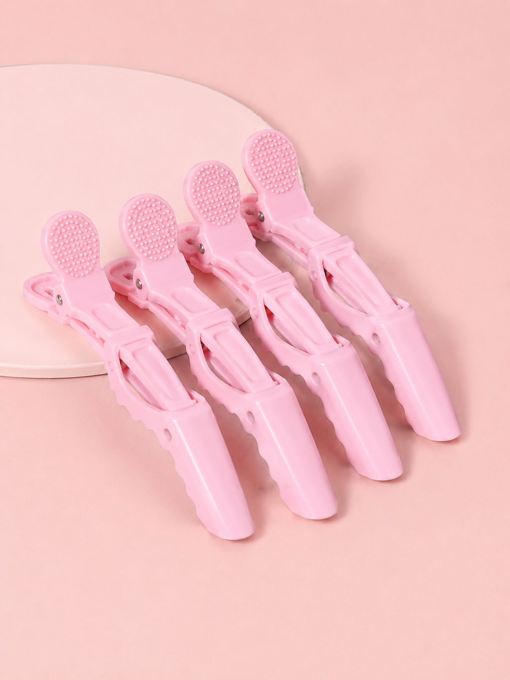 6/8Pcs Colorful Alligator Hair Clips Clamps Hairdressing Professional Salon Hair Grip Crocodile Hairpins Hair Barber Accessories
